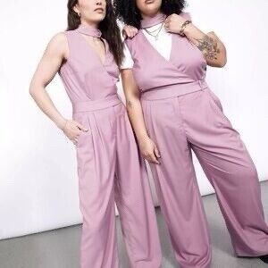 Wildfang Lavender Jumpsuit